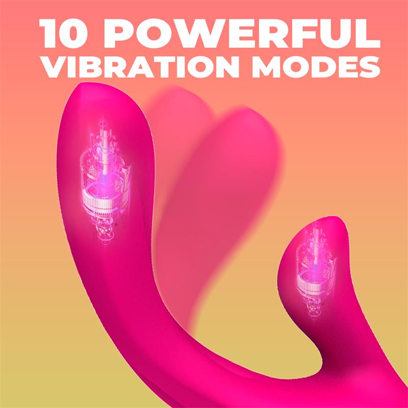 Vibrador con Movimiento Finger 3 Motores y APP INTOYOU APP SERIES Derek