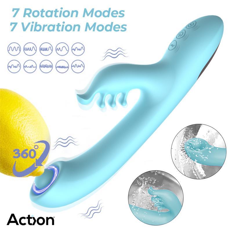 ACTION Estimulador Con Vibración Clítoris y Punto G MURLY SOFT MASSAGING BALL 360º