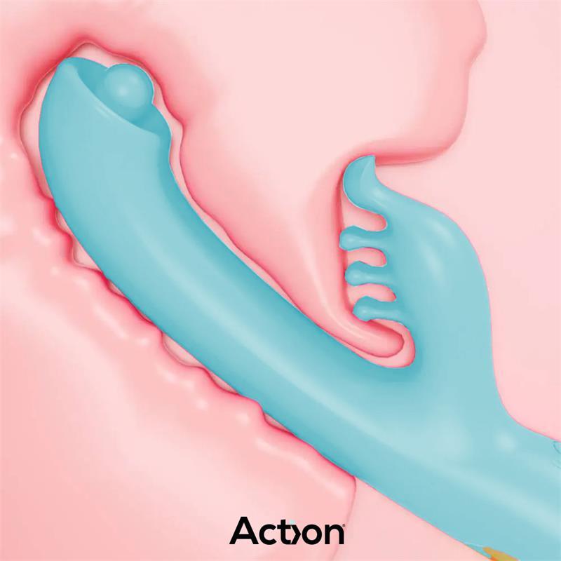 ACTION Estimulador Con Vibración Clítoris y Punto G MURLY SOFT MASSAGING BALL 360º