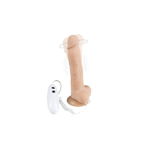 ALIVE Vibrador Dildo Rotador CESAR V.R FUTURE SKIN 18 CM