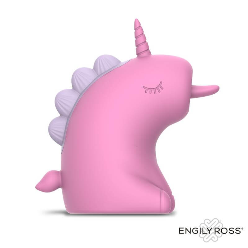 Estimulador clitorial unicornio Cupcake ENGILY ROSS,
Lengua rotatoria 360 juguete erótico unicornio