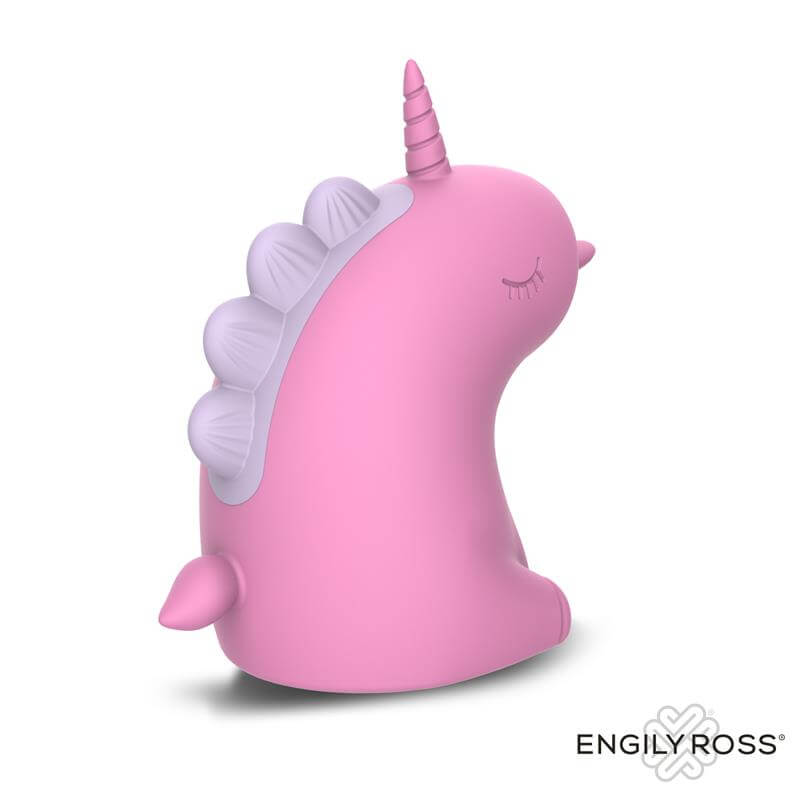 Estimulador clitorial unicornio Cupcake ENGILY ROSS,
Lengua rotatoria 360 juguete erótico unicornio