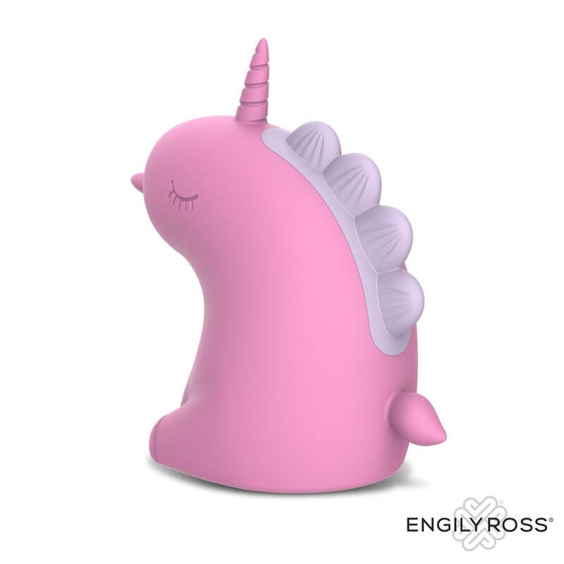 Estimulador clitorial unicornio Cupcake ENGILY ROSS,
Lengua rotatoria 360 juguete erótico unicornio