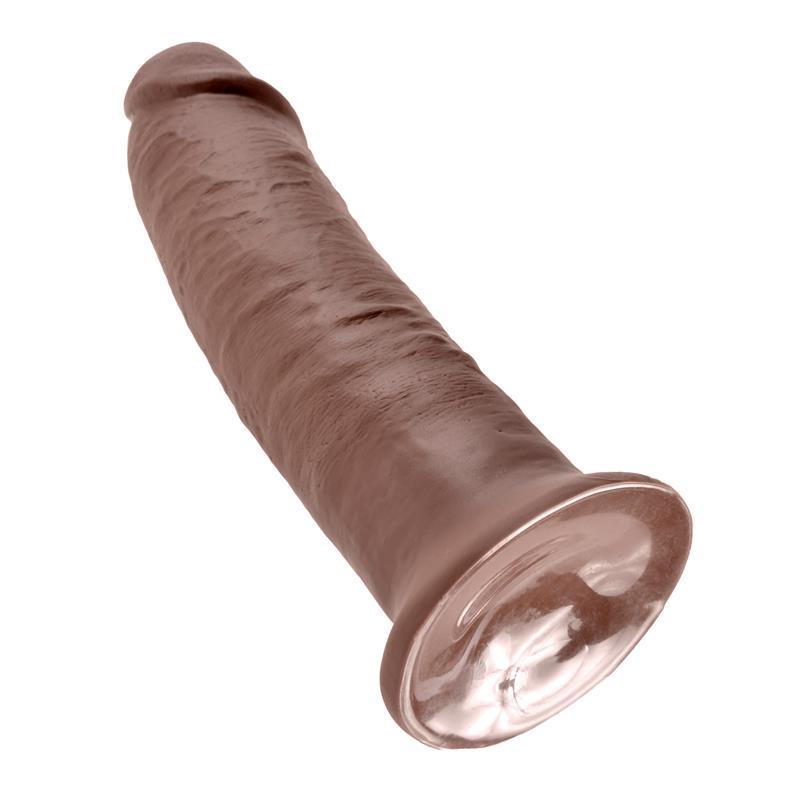 Dildo Masturbador 25 cm Color Marrón KING COCK