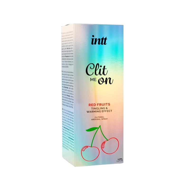 Estimulador Clítoris Frutos rojos En Spray CLIT ME ON INTT