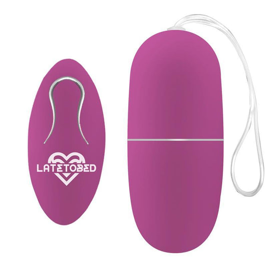 Huevo Vibrador Con Control Remoto LATETOBED ECOPURPLE
