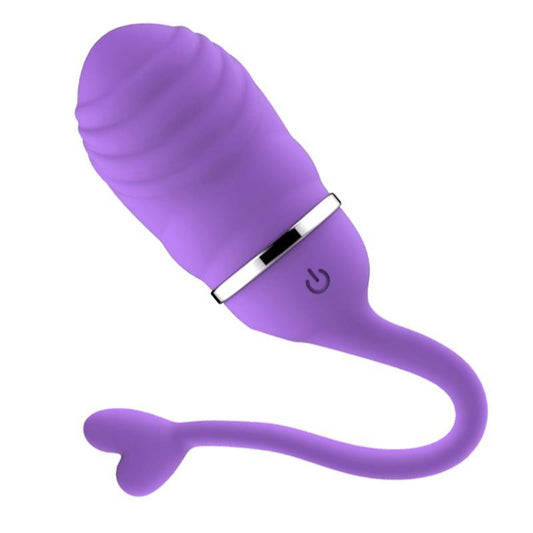 Huevo Vibrador Femenino Control Remoto Silicona Púrpura ODISE USB INTOYOU