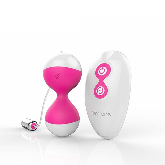 Huevo Vibrador y Bolas Kegel MIU FUCHSIA NALONE