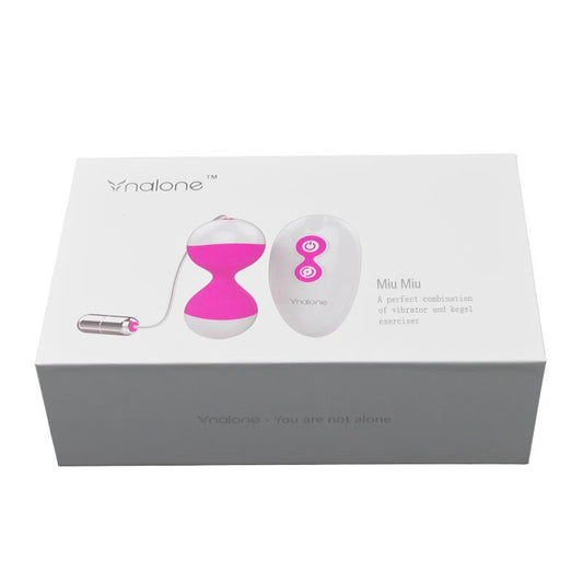 Huevo Vibrador y Bolas Kegel MIU FUCHSIA NALONE