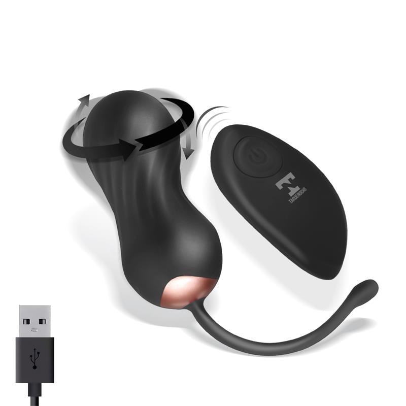 Huevo Zigzageante y Vibrador Con Control Remoto TARDENOCHE ZIGZAG