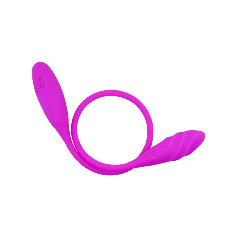 Huevos Vibradores SNAKY COLOR PÚRPURA PRETTYLOVE