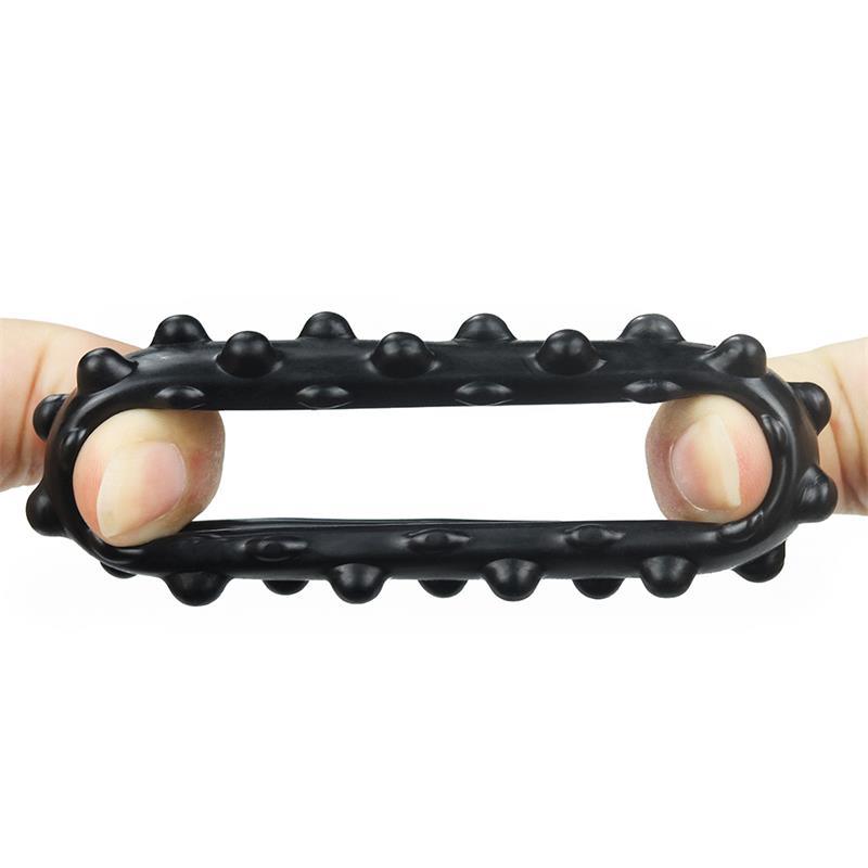 LOVETOY Anillo Para El Pene POWER PLUS NEGRO