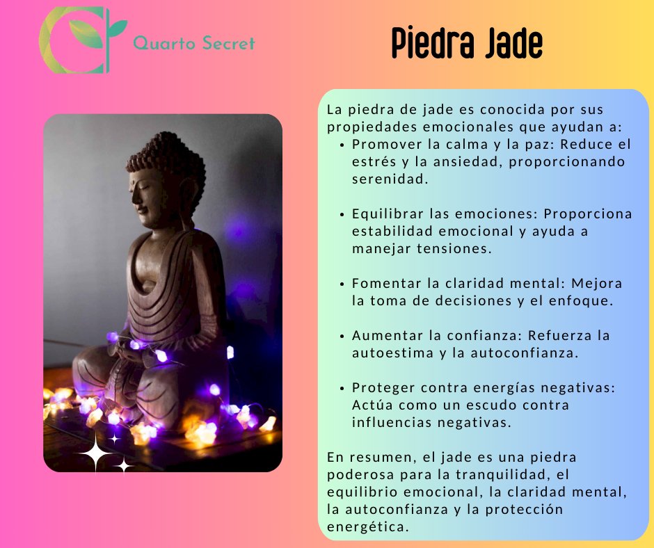 Luces Encantadas con Piedras Preciosas - Jade de Cristal - Buena Fortuna