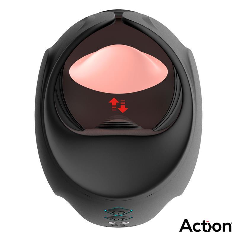 Masturbador Con Lengua, Pulsación y Vibración ACTION KUBEX