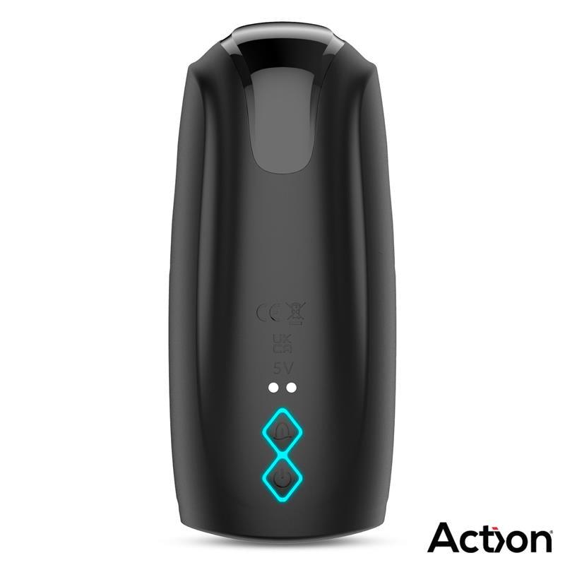 Masturbador Con Lengua, Pulsación y Vibración ACTION KUBEX