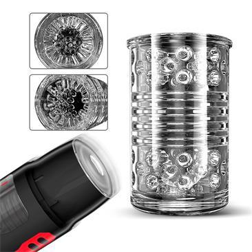 Masturbador Masculino Con Thrusting, Rotación y Gemidos INTOYOU PYRO