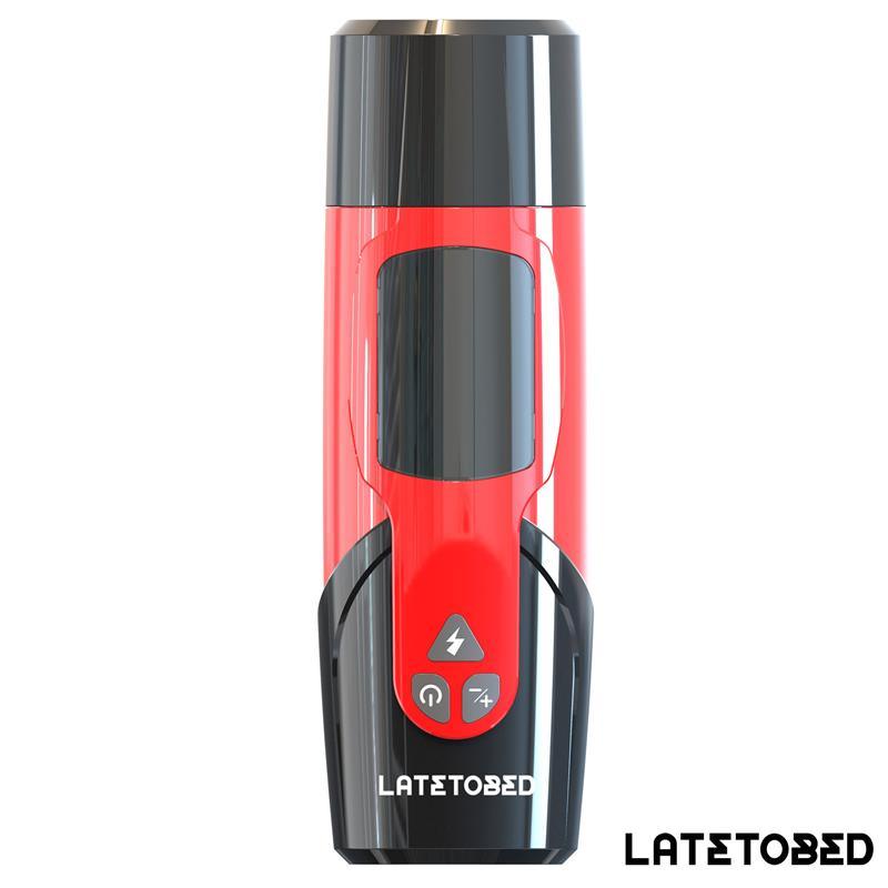 Masturbador TELIO Rotación, Thrusting, Gemidos LATETOBED | Placer Masculino Innovador