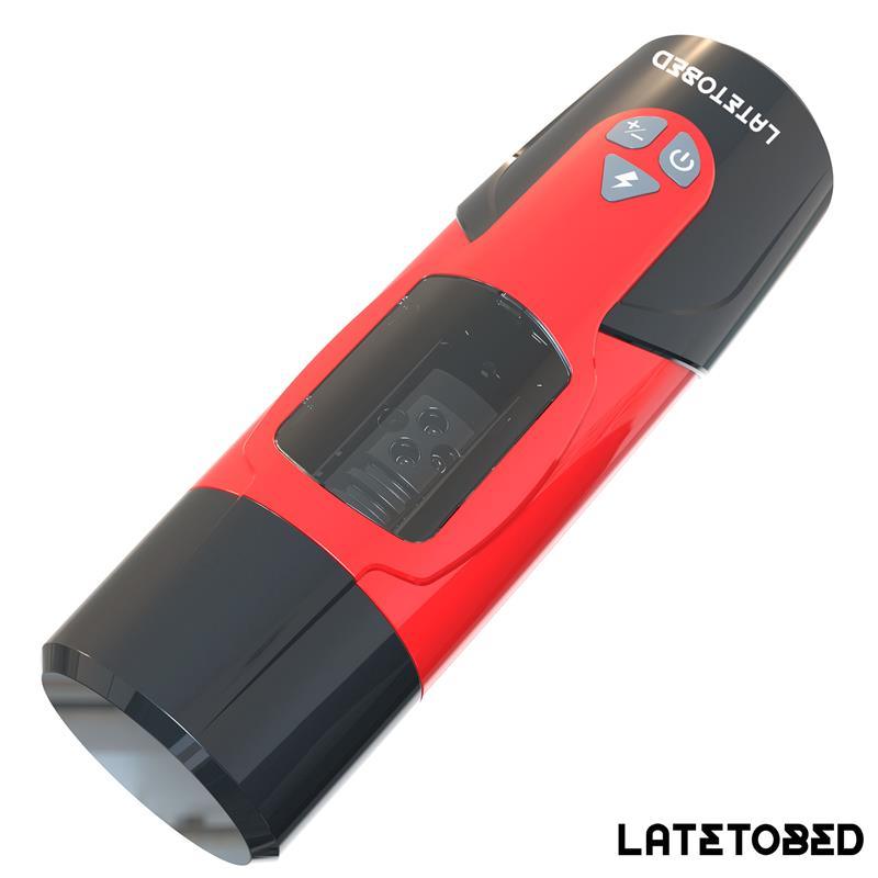Masturbador TELIO Rotación, Thrusting, Gemidos LATETOBED | Placer Masculino Innovador