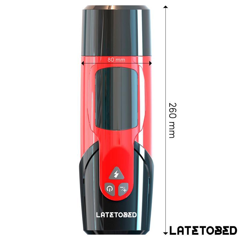 Masturbador TELIO Rotación, Thrusting, Gemidos LATETOBED | Placer Masculino Innovador