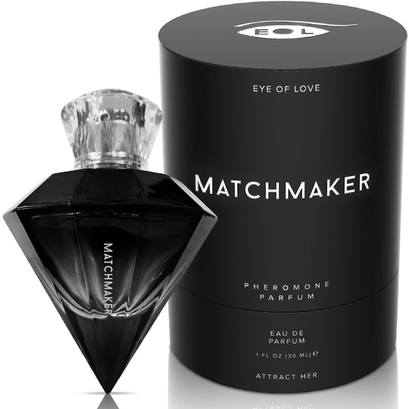 Perfume Feromonas Para Él 30 ML EYE OF LOVE - MATCHMAKER BLACK DIAMOND