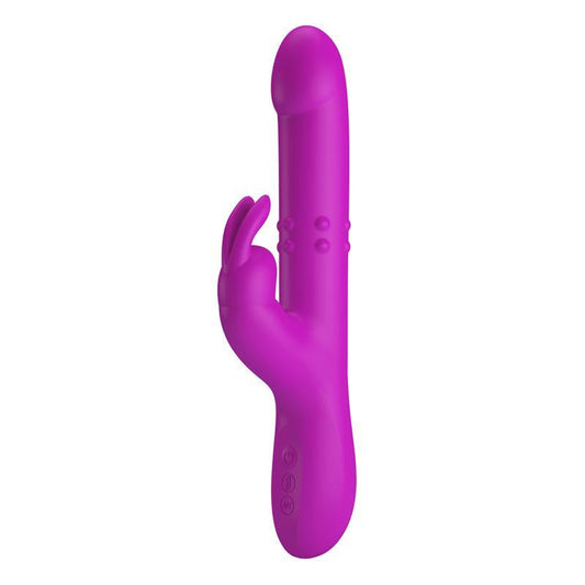 PRETTYLOVE REESE Vibrador Femeino con bolas Internas Y Thrusting