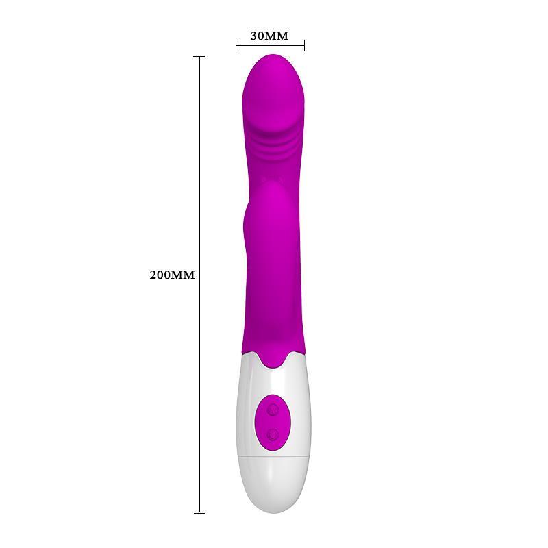 PRETTYLOVE Vibrador Femenino ANDRE COLOR PÚRPURA