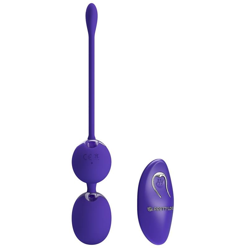 PRETTYLOVE WILLIE YOUTH Bolas Kegel Vaginales Vibración y Control Remoto