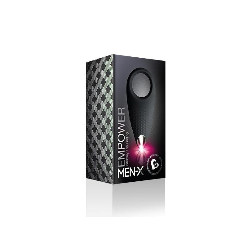 ROCKSOFF EMPOWER Anillo Vibrador Parejas USB NEGRO