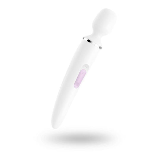 SATISFYER Masajeador Wand - er Woman Blanco y Dorado