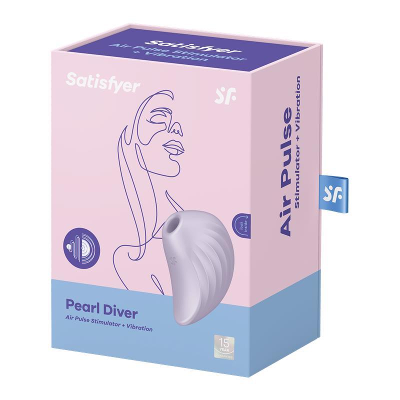 Satisfyer Succionador De Clítoris PEARL DRIVER VIOLET