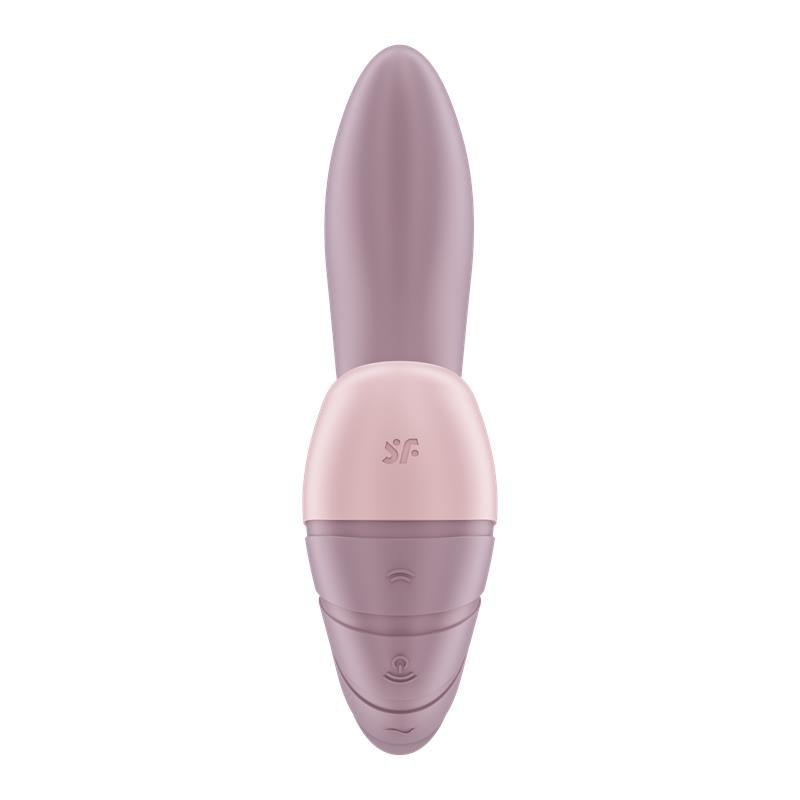 Satisfyer Succionador y Vibrador Super Flexible SUPERNOVA OLD ROSE