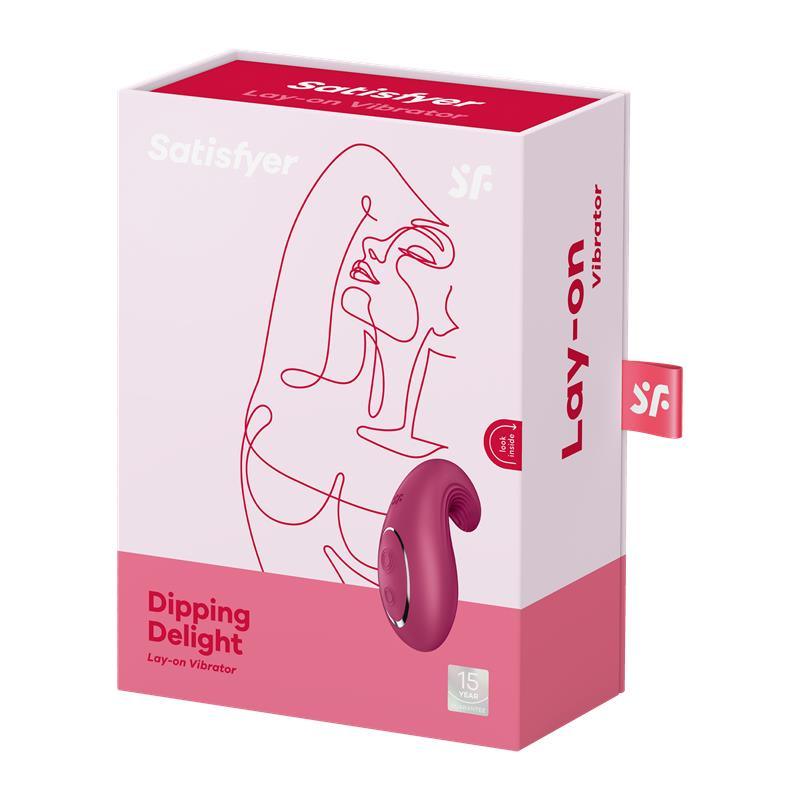 Satisfyer Vibrador Femenino DIPPING DELIGHT BERRY