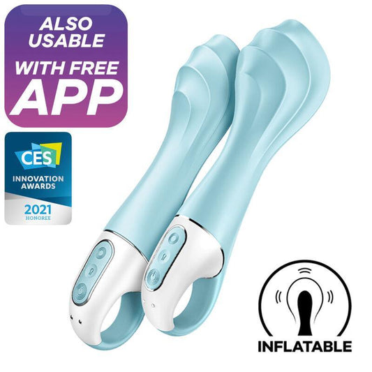 Satisfyer Vibrador Femenino Inflado APP AIR PUMP CONNECT