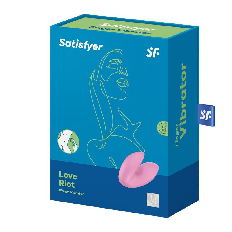 Satisfyer Vibrador Femenino LOVE RIOT ROSA