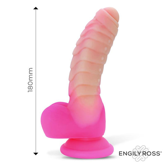 Dildo Unicorn Brilla en la Oscuridad Silicona Líquida DILDOX BY ENGILY ROSS Scalidor