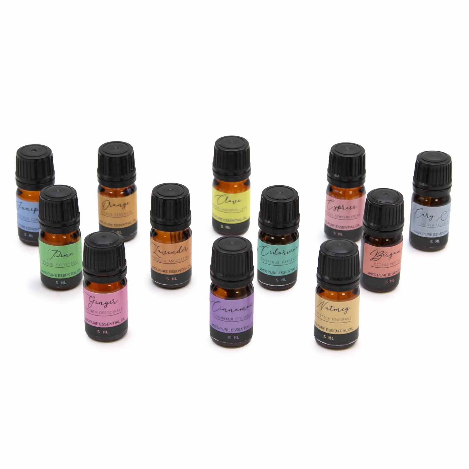 Set de Aceites Esenciales de Aromaterapia - Pack Regalo Apto Para Veganos
