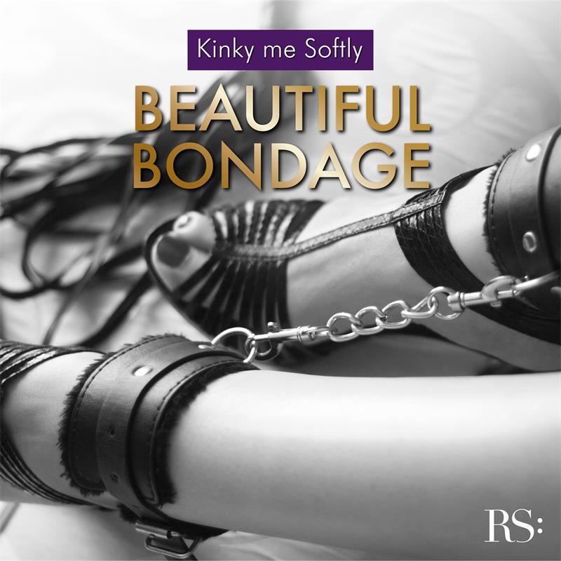 Set Piezas Bondage BDSM SOIREE KINKY ME SOFTLY PURPURA RIANNE S