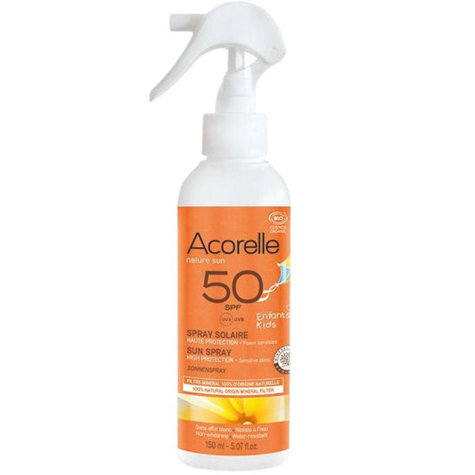 Spray Solar Niños SPF50 Bio 150ml Acorelle