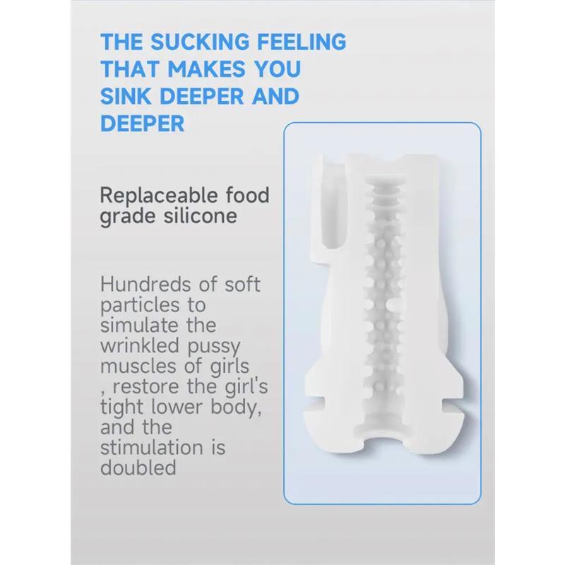 TARDENOCHE TRONIK Masturbador Masculino Con Succión y Vibración USB