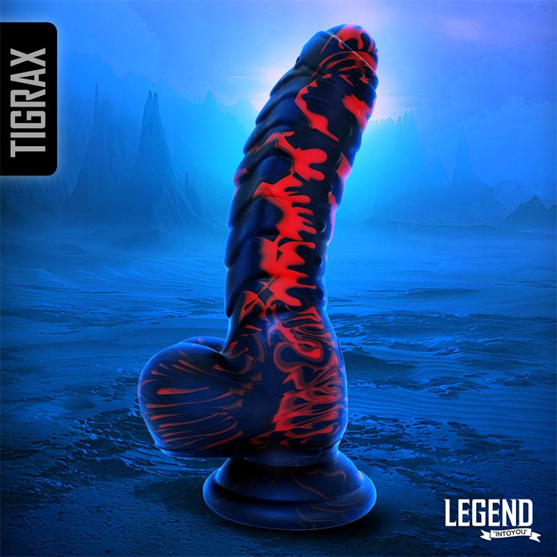 Dildo Realista Silicona Líquida 17,5 cm Tigrax