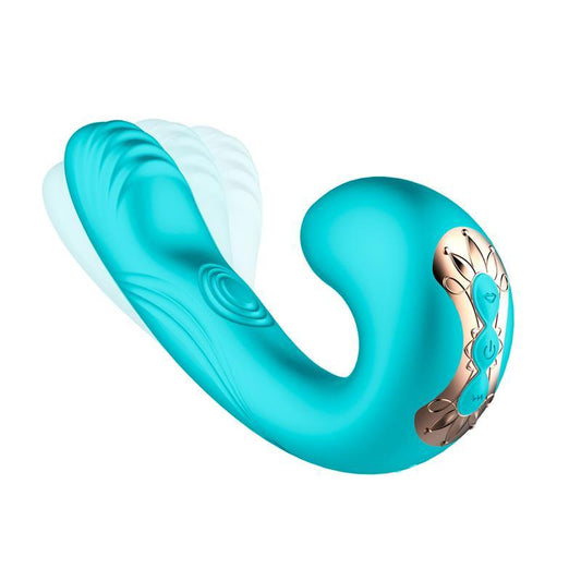 Vibrador Con Pulsación y Lengua Estimuladora Clítoris 3 MOTORES USB INTOYOU HYDRA