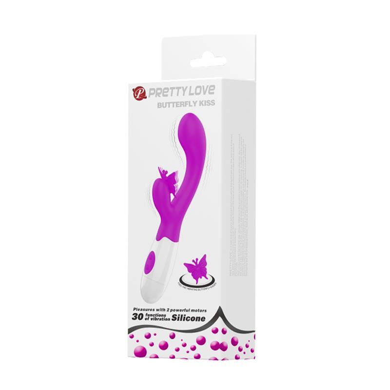 Vibrador Femenino PRETTYLOVE BUTTERFLY KISS