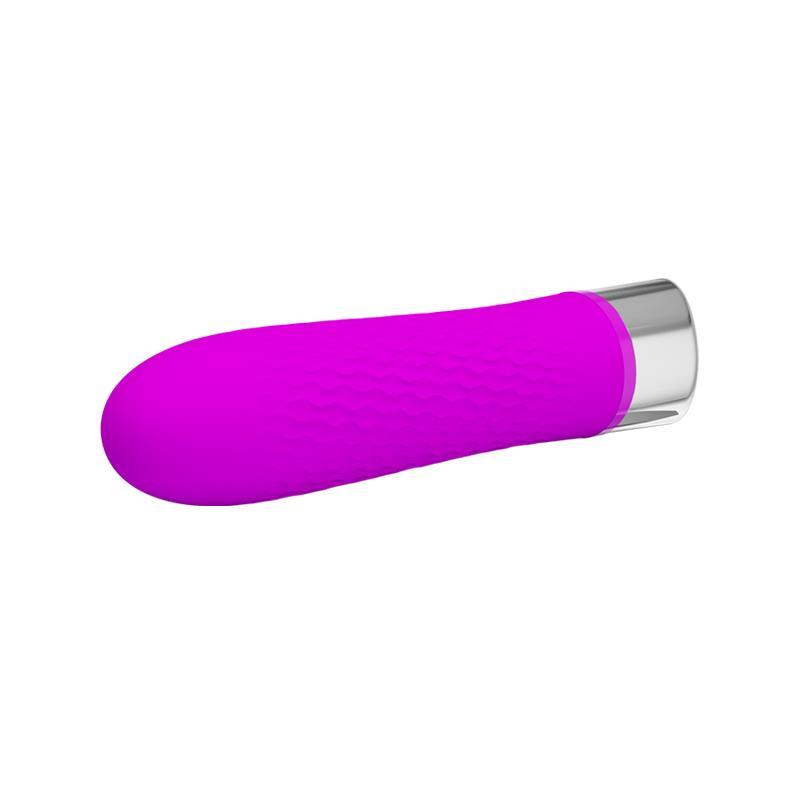 Vibrador Femenino SEBASTIAN SILICONA PURPURA PRETTYLOVE