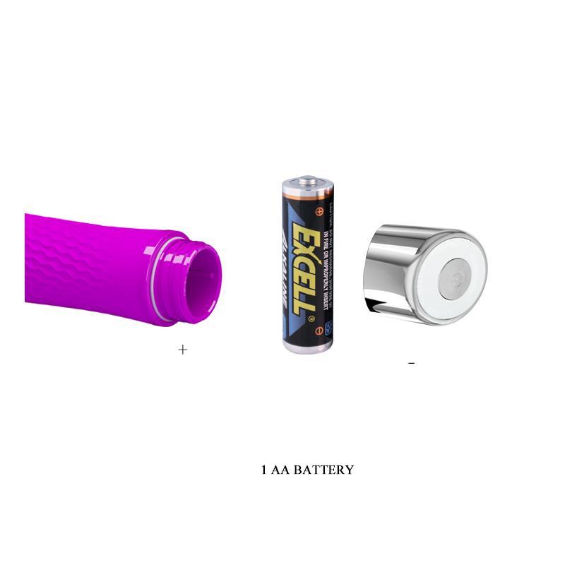 Vibrador Femenino SEBASTIAN SILICONA PURPURA PRETTYLOVE