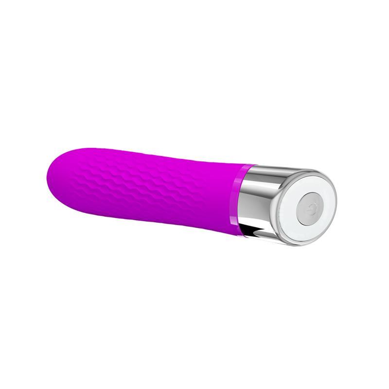 Vibrador Femenino SEBASTIAN SILICONA PURPURA PRETTYLOVE