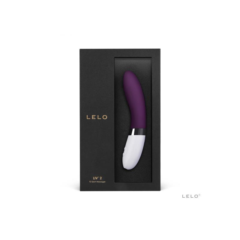 Vibrador Femenino Suave y Sensual LELO LIV 2 CIRUELA