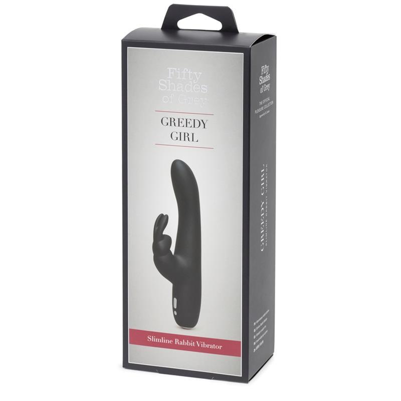 Vibrador Femenino USB FIFTY SHADES OF GREY GREEDY SLIMLINE - Quarto Secret