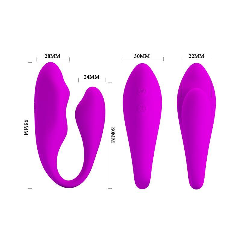 Vibrador Para Parejas BERNIE CL40 PRETTYLOVE