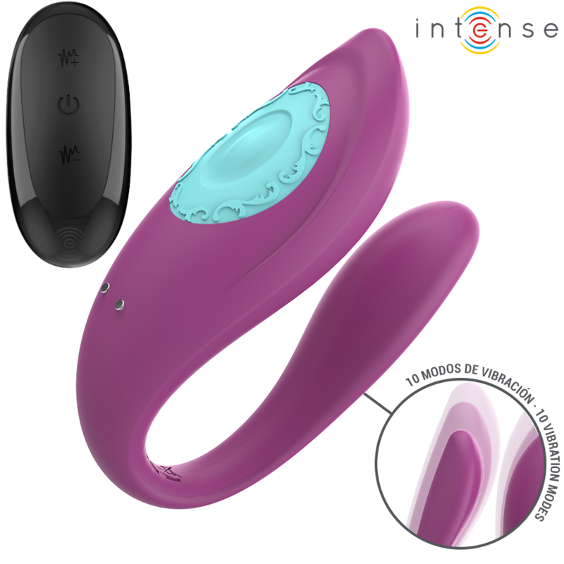 Vibrador Parejas Control Remoto Forma de U ANNIE