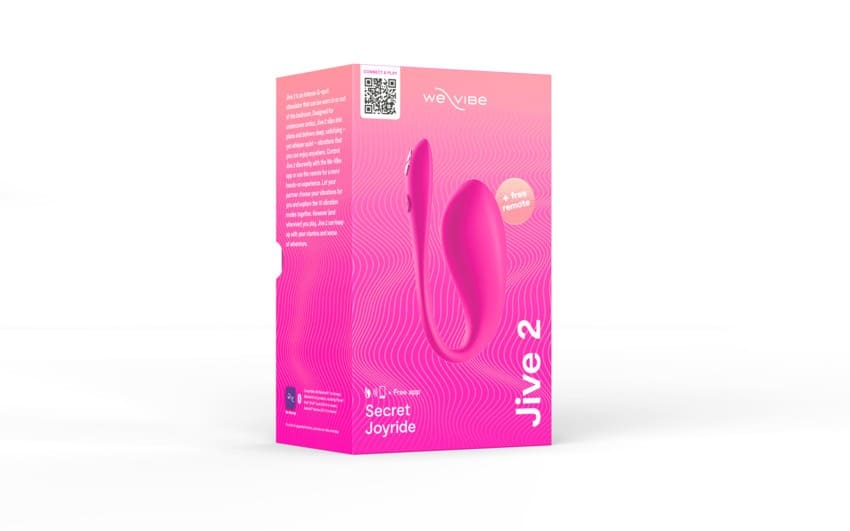 Vibrador Parejas Punto G y Clítoris - WE - VIBE JIVE 2 ELECTRIC PINK